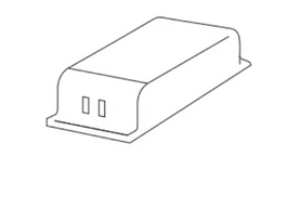 3,5W LED maitinimo šaltinis, 350mA, IP44