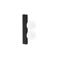 6W LED paviršinis šviestuvas PING PONG, juodas, 3000K