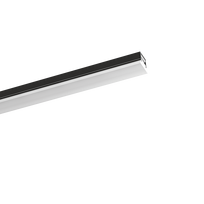 6W LED linijinės sistemos šviestuvas STICK, juodas, 3000K, dimeriuojamas