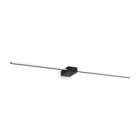 20,5W LED veidrodžio šviestuvas THEO, juodas, 3000K