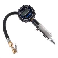 Skaitmeninis padangų pripūtimas su slėgio matuokliu 200 PSI oro griebtuvu sunkvežimiui / automobiliui / dviračiui