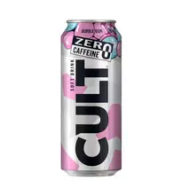 Gaivusis gėrimas su vitaminais CULT BUBBLE GUM, 500 ml