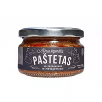Aštrus kepenėlių paštetas su paprikomis ir pievagrybiais SKANOVĖ, 190 g