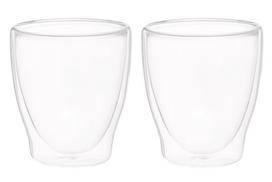 Maku borosilikatinio stiklo stiklinės - puodeliai, 300 ml, 2 vnt