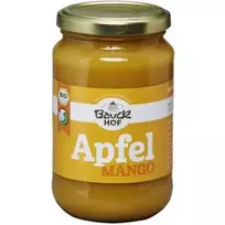 Ekologiška nesaldinta obuolių ir mangų tyrė BAUCK HOF, 360 g
