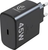 Fast charger PD45W USB-C for notebooks, phones,