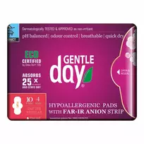 Dieniniai higieniniai paketai su anijonų juostele GENTLE DAY FAR-IR ANION, 10 vnt.