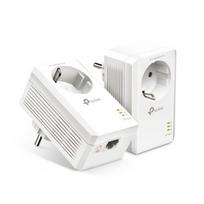 TP-LINK | AV1000 Gigabit Passthrough Powerline Starter Kit | TL-PA7017P KIT | 10/100/1000Mbit/s | Ethernet LAN (RJ-45) ports 1 | No Wi-Fi | Extra socket