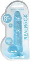 Realrock By Shots Realrock Dildo guminis silikoninis siūlas siurbtukas 21 cm