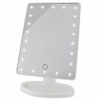 Kosmetinis veidrodis su LED apšvietimu Lootlyfe, baltas