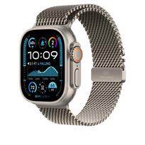 49mm Natural Titanium Milanese Loop - Large - MXKE3ZM/A
