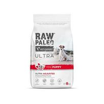 VETEXPERT Raw Paleo Ultra Mini Puppy Beef - sausas maistas mažų veislių šuniukams - 8 kg