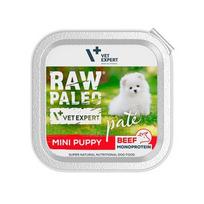 VETEXPERT Raw Paleo Pate Mini Puppy Beef - šlapias maistas šuniukams - 150 g