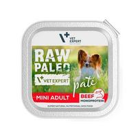 VETEXPERT Raw Paleo Pate Mini Adult Beef - šlapias šunų maistas - 150 g