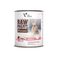 VETEXPERT Raw Paleo Adult Monoprotein Pork - šlapias šunų maistas - 800 g