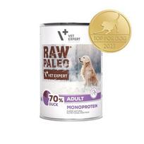 VETEXPERT Raw Paleo Adult Monoprotein Duck - šlapias šunų maistas - 400 g