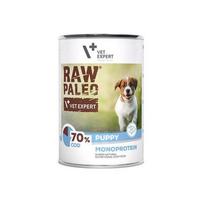 VETEXPERT Raw Paleo Puppy Monoprotein Cod - šlapias maistas šuniukams - 400 g