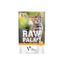 VETEXPERT Raw Paleo Kitten Cat Turkey - šlapias maistas kačiukams - 100 g