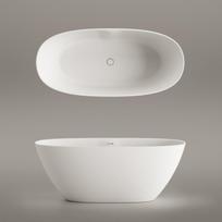 PERLA Silkstone 1600x750 Balta matinė
