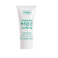 Ziaja Manukos medžio dieninis kremas SPF 10, 50 ml.