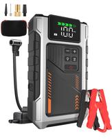 Automobilio užvedimo stiprintuvas Jumper BOX Power Bank Baterijos įkroviklio paketas su 150 PSI oro kompresoriumi Eigotrav U2 12V 6000A 12000mAh