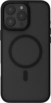 FoneKit MagSafe Compatible Soft Touch Case, iPhone 16 Pro Max, Black/Grey (932467)