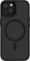 FoneKit Soft Touch MagSafe Case for iPhone 15, Black/Grey (932449)