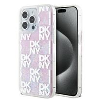 Apple iPhone 15 Pro Max DKNY dėklas Liquid Glitter Big Logo (DKHCP15XLCPEPP) rožinės spalvos