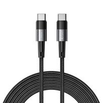 Kabelis 5A PD100W 3m USB-C – USB-C Tech-Protect Ultraboost pilkos spalvos