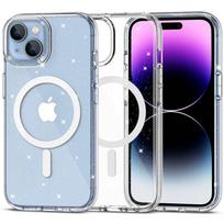 Apple iPhone 15 Tech-Protect FlexAir Hybrid MagSafe Glitter dėklas telefonui skaidrus