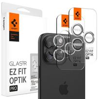 Kameros apsauga Apple iPhone 14 Pro / 14 Pro Max / 15 Pro / 15 Pro Max / 16 Pro / 16 Pro Max / 17 Pro / 17 Pro Max Spigen Optik.TR Camera Protector 2-Pack Clear