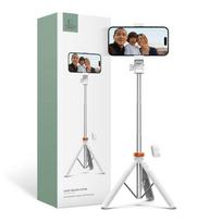 Wireless Asmenukių lazda / štatyvas Tech-Protect L03S baltos spalvos