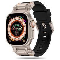 Apyrankė laikrodžiui Apple Watch 4 / 5 / 6 / 7 / 8 / 9 / SE / Ultra 1/2 (44 / 45 / 49 mm) Tech-Protect Delta Pro juodos spalvos-titanium