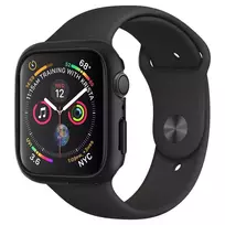 Spigen Thin Fit Apple Watch 4/5/6 / SE (44mm) juodos spalvos