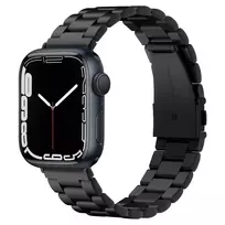 Spigen Modern Fit apyrankė Apple Watch 4 / 5 / 6 / 7 / 8 / SE / Ultra (42 / 44 / 45 / 49 mm) juodos spalvos