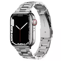 Spigen Modern Fit apyrankė Apple Watch 4 / 5 / 6 / 7 / 8 / SE (38 / 40 / 41mm) sidabro spalvos
