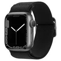 Spigen Fit Lite Apple Watch 4 / 5 / 6 / 7 / 8 / 9 / SE / Ultra (42 / 44 / 45 / 49 mm) išmanaus laikrodžio apyrankė juodos spalvos