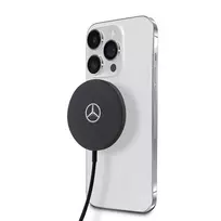 Mercedes 15W MagSafe indukcinis įkroviklis – juodos spalvos