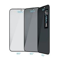 OBAL:ME Privacy 5D ekrano apsauga telefonui Apple iPhone 15 Black