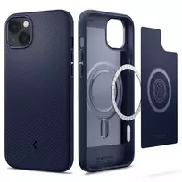Spigen Mag Armor Apple iPhone 14 Plus dėklas telefonui mėlynos spalvos