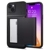 Spigen Slim Armor CS Apple iPhone 14 Plus dėklas telefonui juodos spalvos