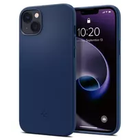 Spigen Silicone Fit Mag MagSafe Apple iPhone 14 Plus dėklas telefonui mėlynos spalvos