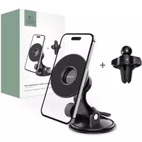 Tech-Protect N50 magnetinis automobilinis telefono laikiklis MagSafe for Cockpit/Air Vent – juodos spalvos