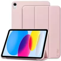 Tech-Protect SmartCase Apple iPad 10.9” 10 / 2022 / 11” 11 / 2025 – dėklas planšetiniam kompiuteriui rožinės spalvos