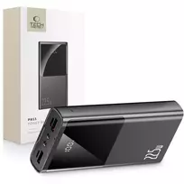 Powerbank Tech-Protect PB13 20000mAh 22.5W 2x USB-A / USB-C / Lightning su USB-C / USB-A kabelis – pilkos spalvos