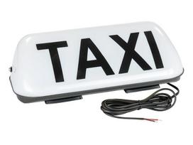Plafonas Carmotion Taxi, baltas, 12V