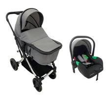 Universalus vežimėlis KikkaBoo Combo 3in1, One Grey