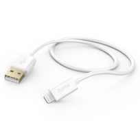 Hama Charging Cable, USB-A to Lightning, 1.5m, white