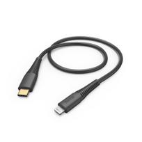 Hama Charging Cable, USB-C to Lightning, 1.5m, Black