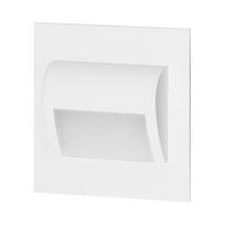Orno DRACO LED NEW 1.5W, įleidžiamas laiptų šviestuvas, 12VDC, 30lm, 3000K, baltas, inovatyvus tvirtinimo būdas